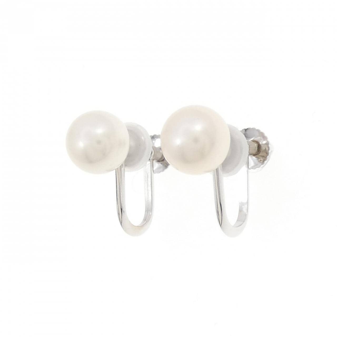 K14WG アコヤパール イヤリング 7mm