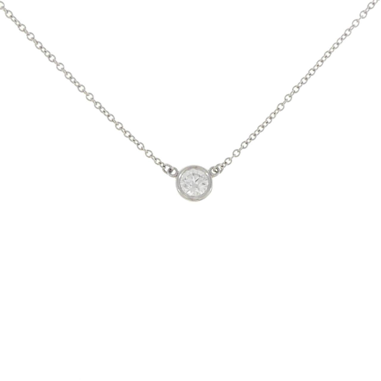 ティファニー バイザヤード ネックレス 0.28CT H VS1 EXT