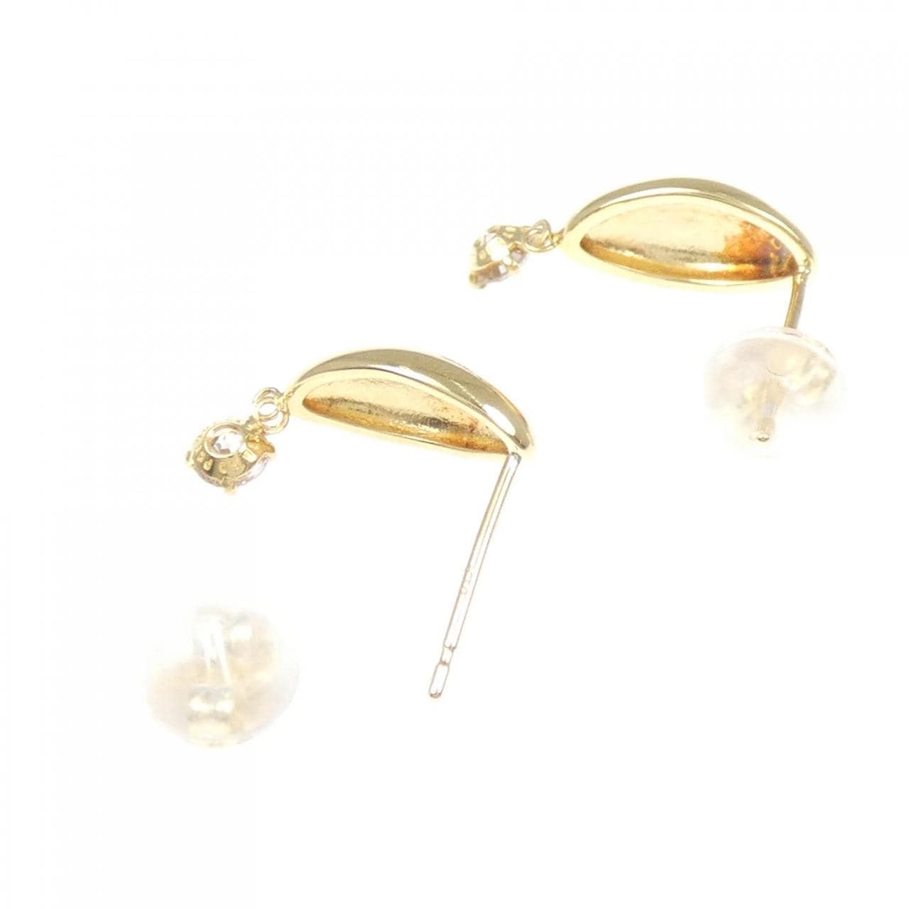 K18YG ダイヤモンド ピアス 0.20CT