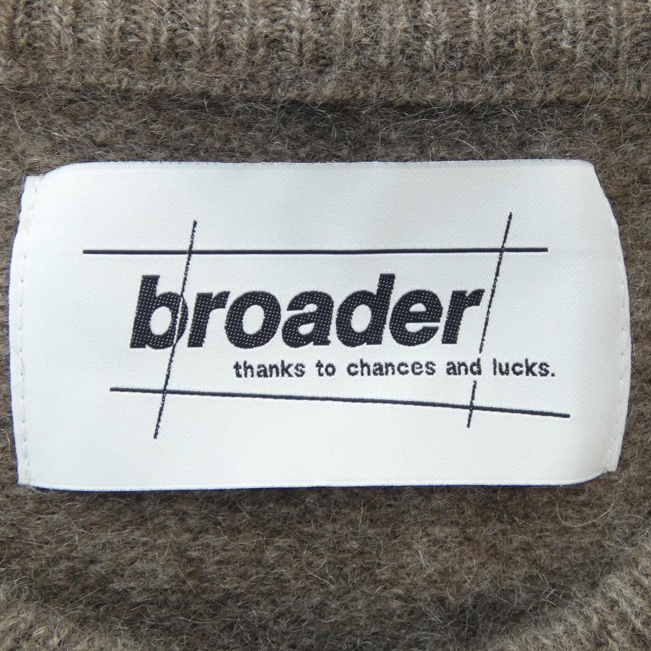 BROADER ニット