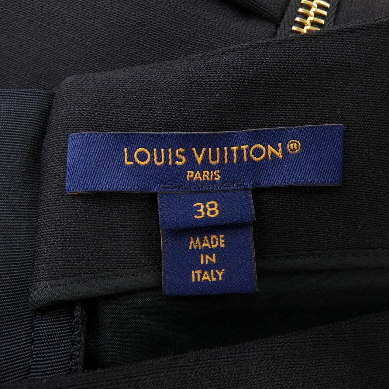 ルイヴィトン LOUIS VUITTON ボタンウエストミカドドレス FPDR12SM4 ワンピース