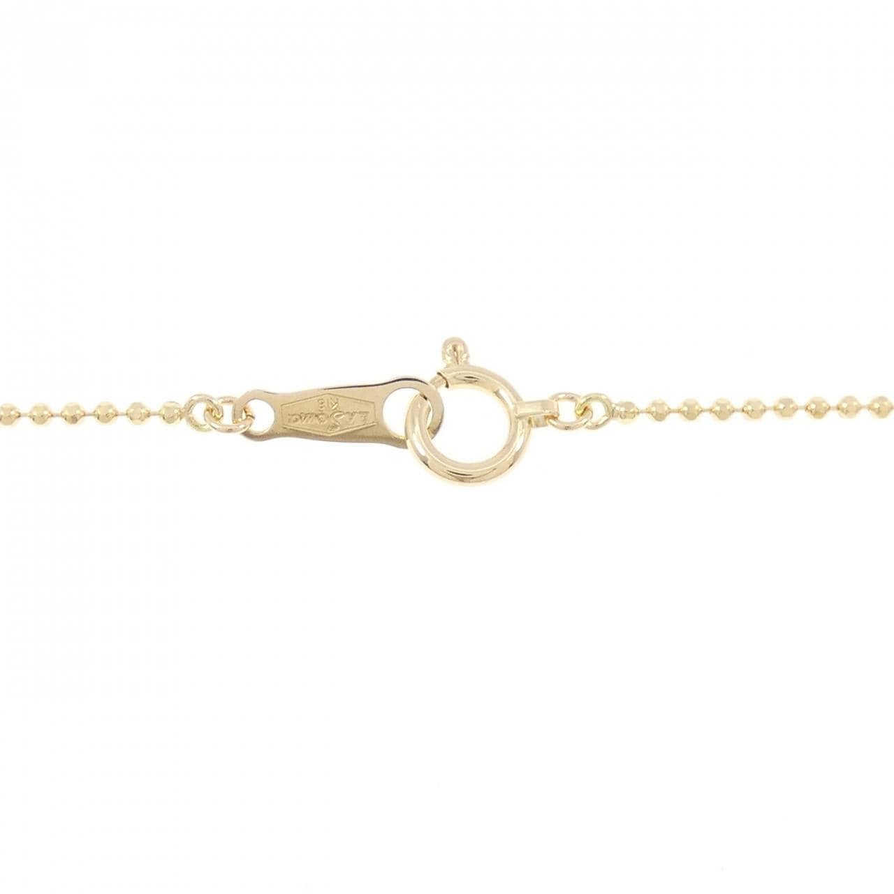 K18YG ダイヤモンド ネックレス 0.17CT