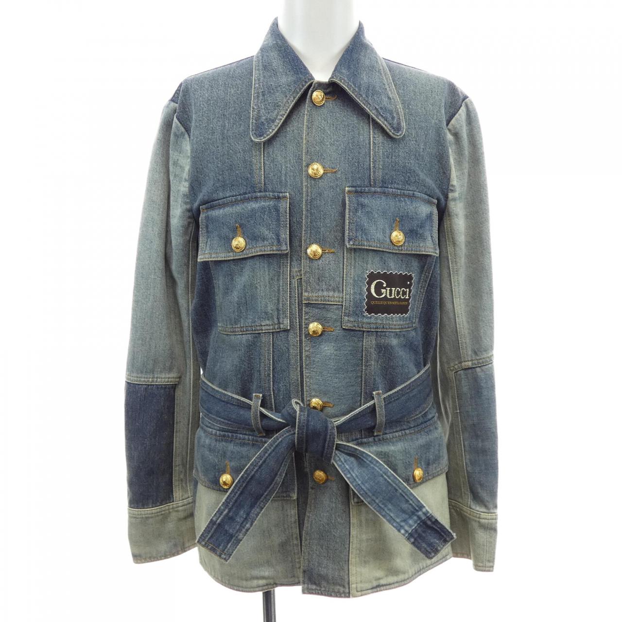 グッチ GUCCI 611821 XDA36 デニムジャケット