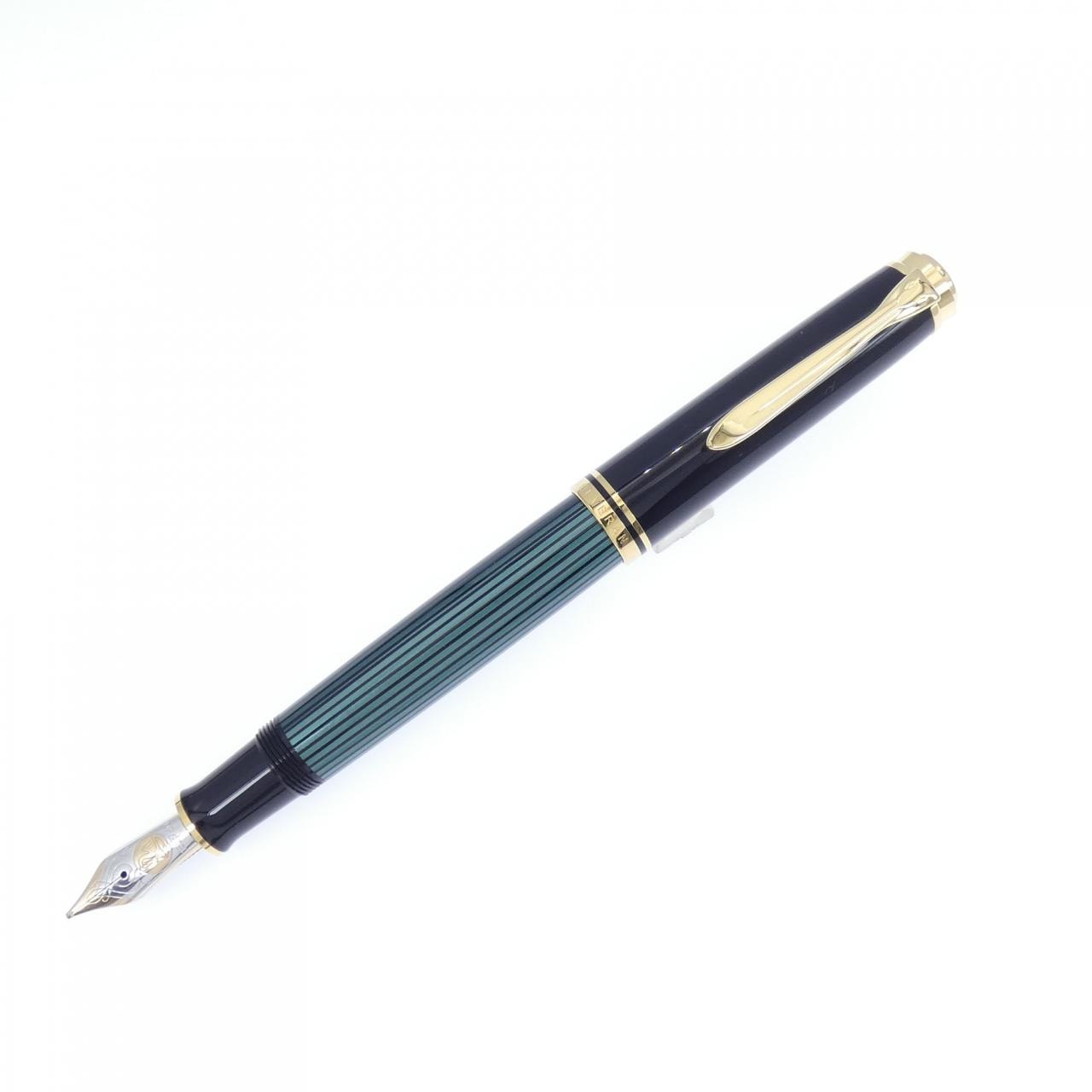 ペリカン スーベレーンM800グリーンストライプ 万年筆