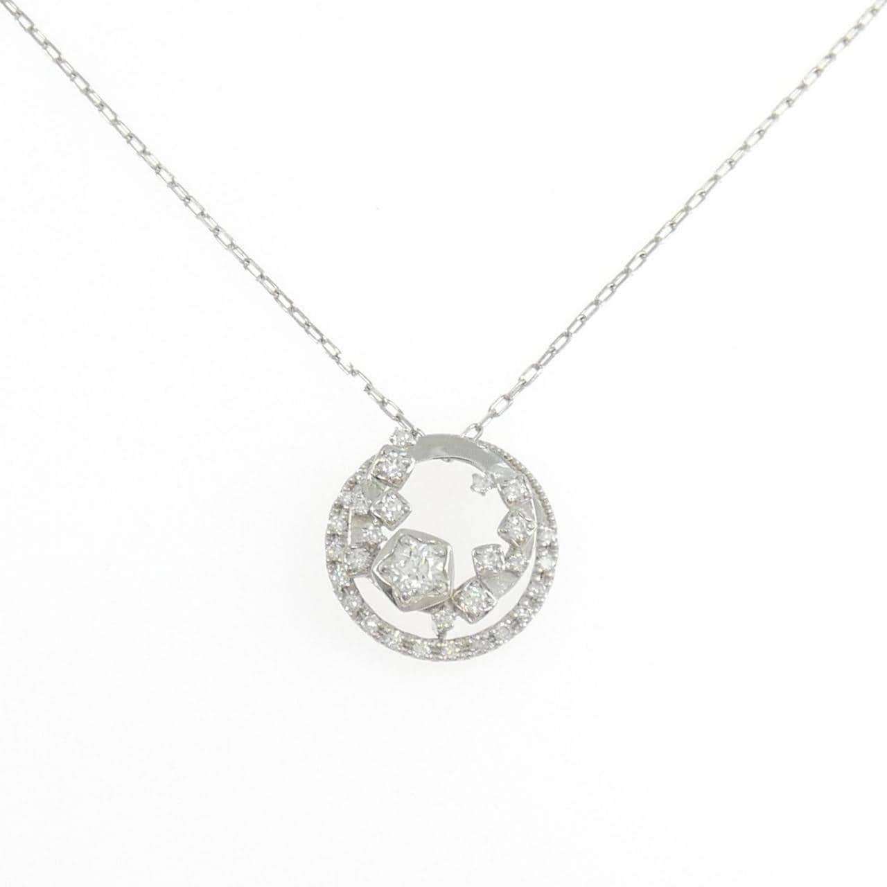 フェスタリア ダイヤモンド ネックレス 0.104CT