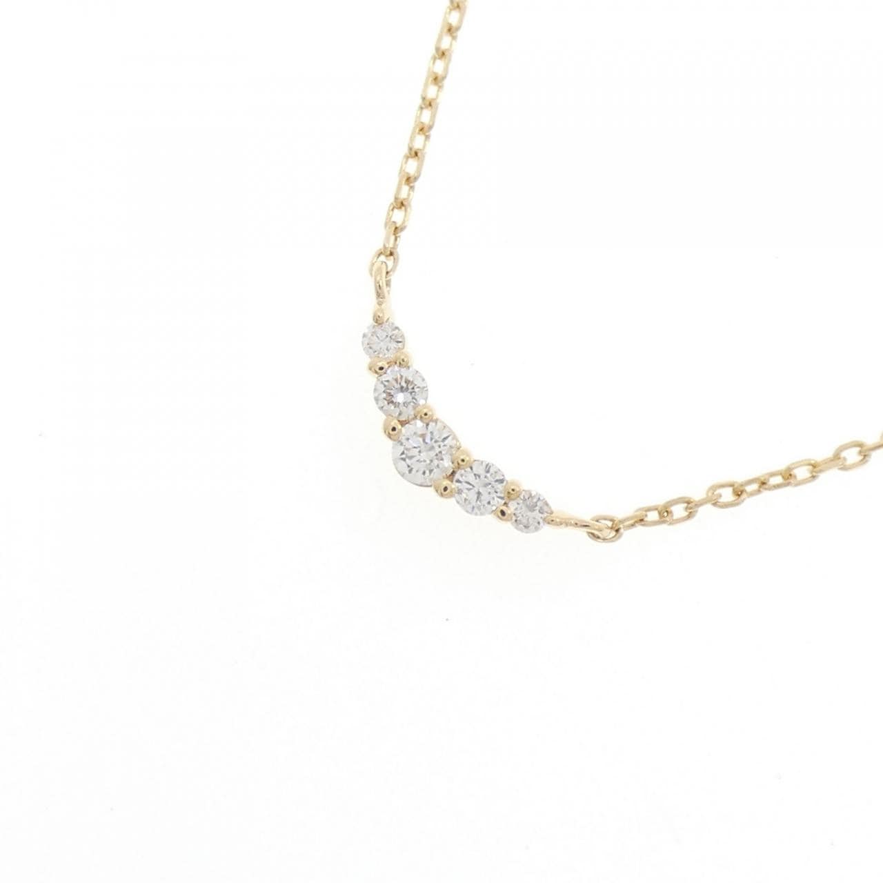 ヴァンドーム ダイヤモンド ネックレス 0.11CT
