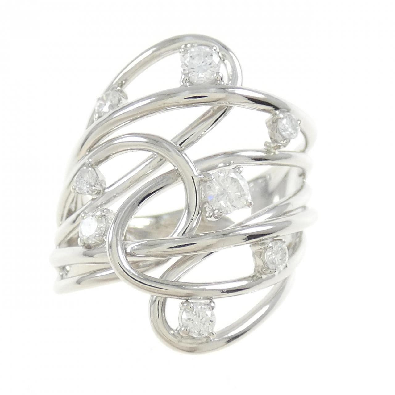 PT900 ダイヤモンド リング 0.50CT