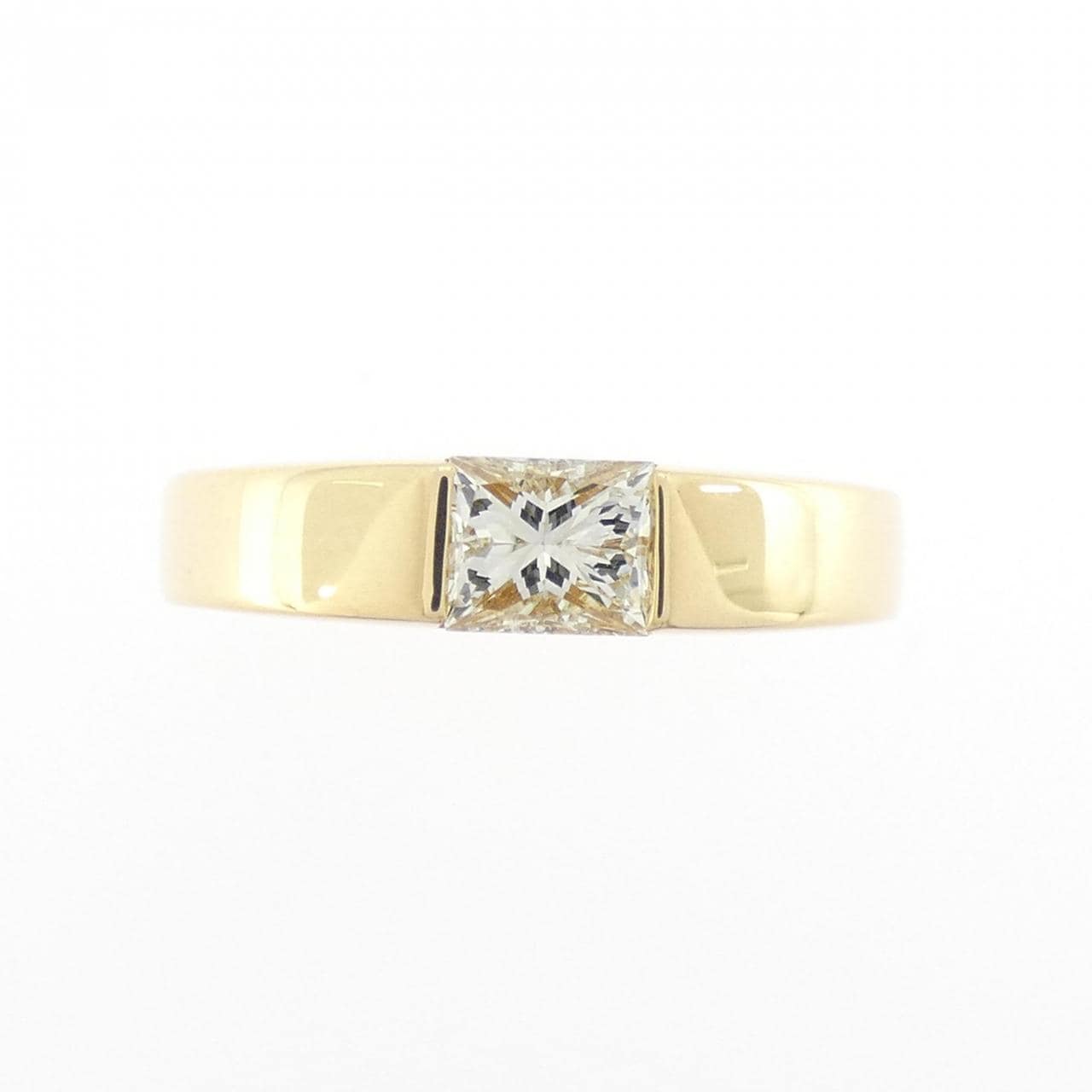 K18YG ダイヤモンド リング 0.41CT