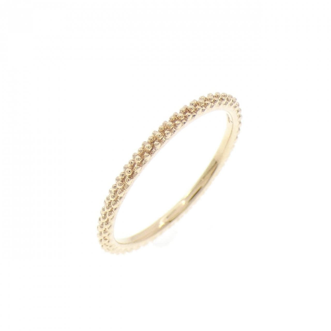 アガット K10 ピンキーリング