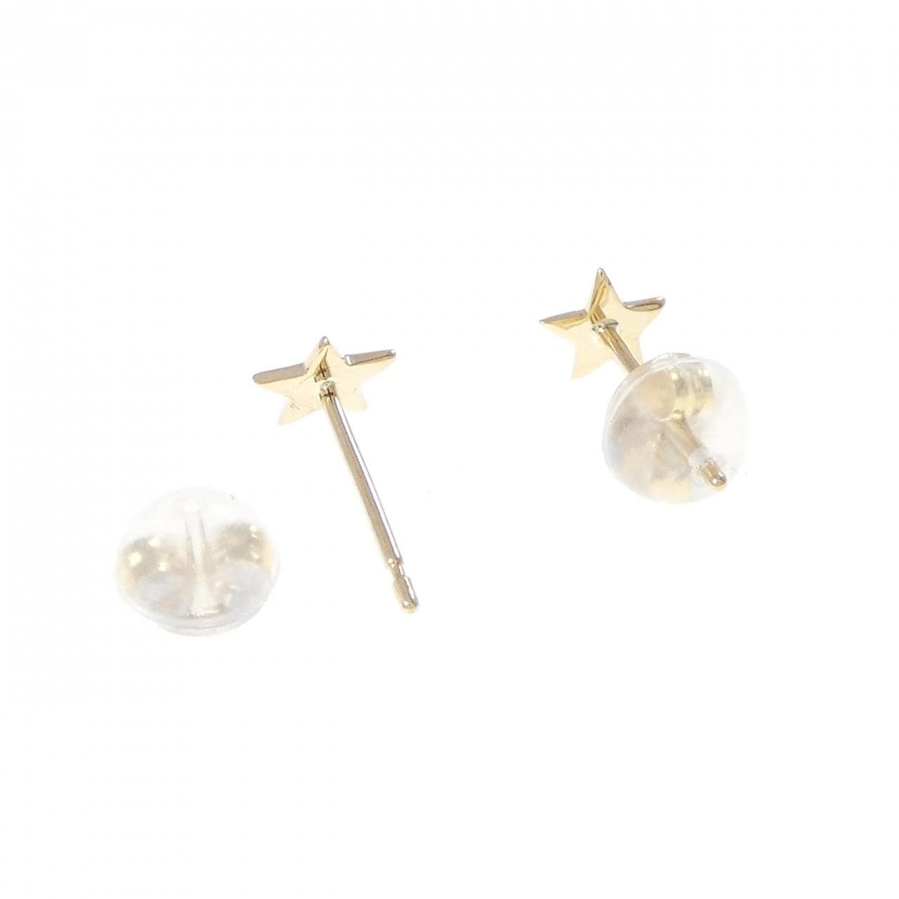 K18YG スター ピアス