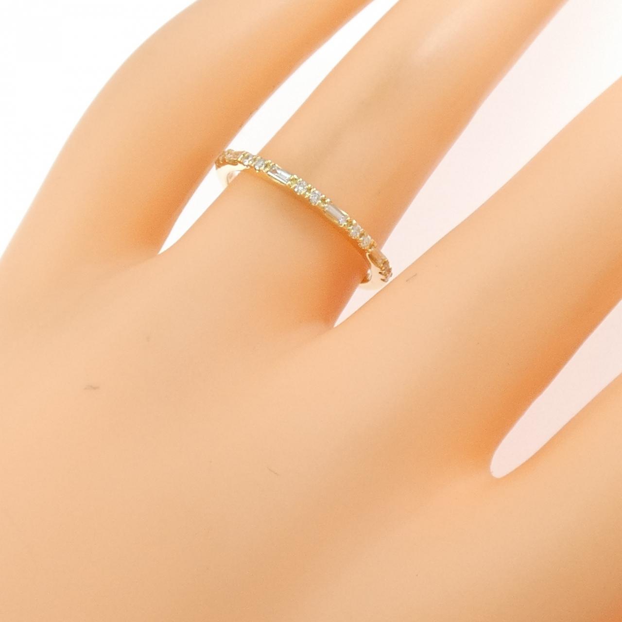 【新品】K18YG ダイヤモンド リング 0.15CT