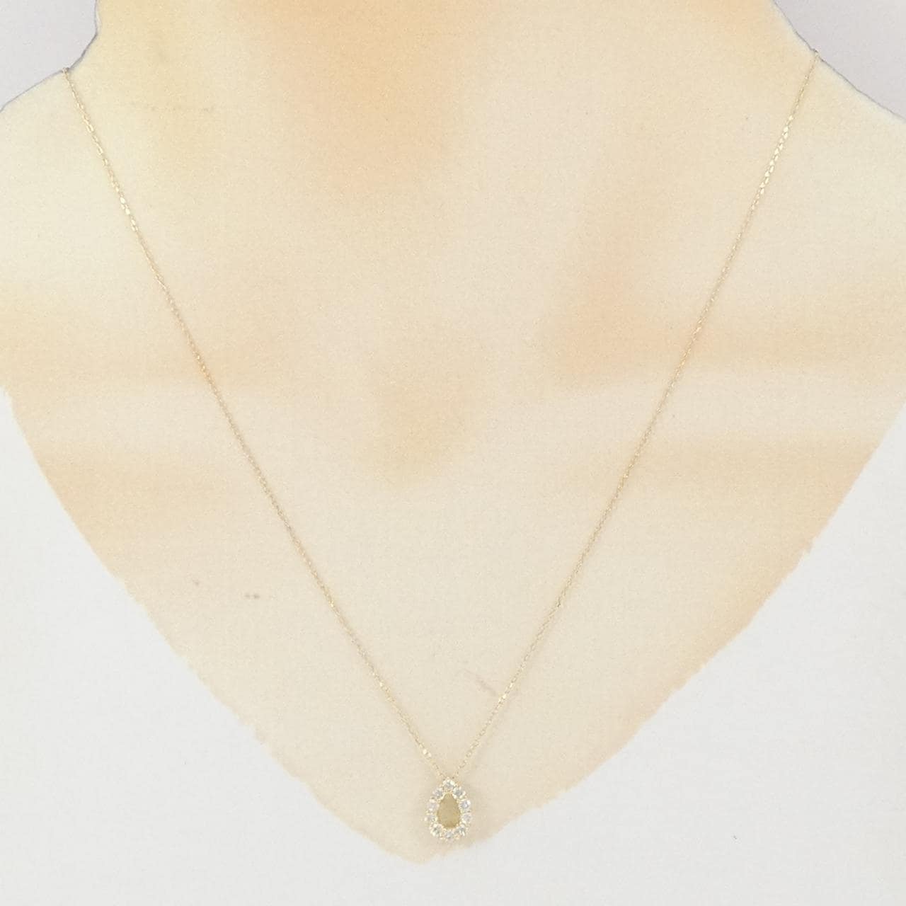 K18YG ダイヤモンド ネックレス 0.30CT