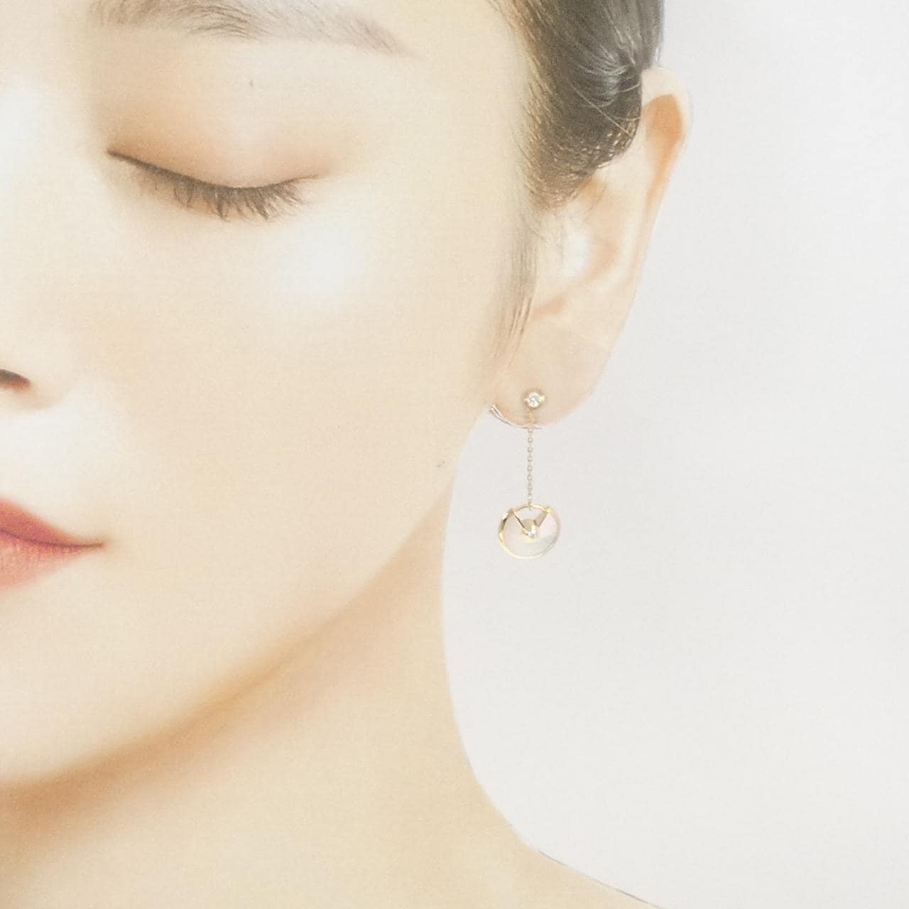 カルティエ アミュレット ピアス