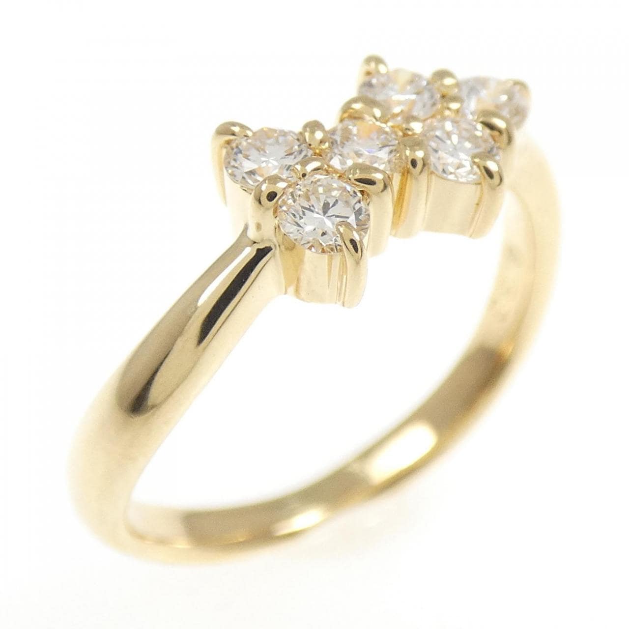 K18YG ダイヤモンド リング 0.30CT