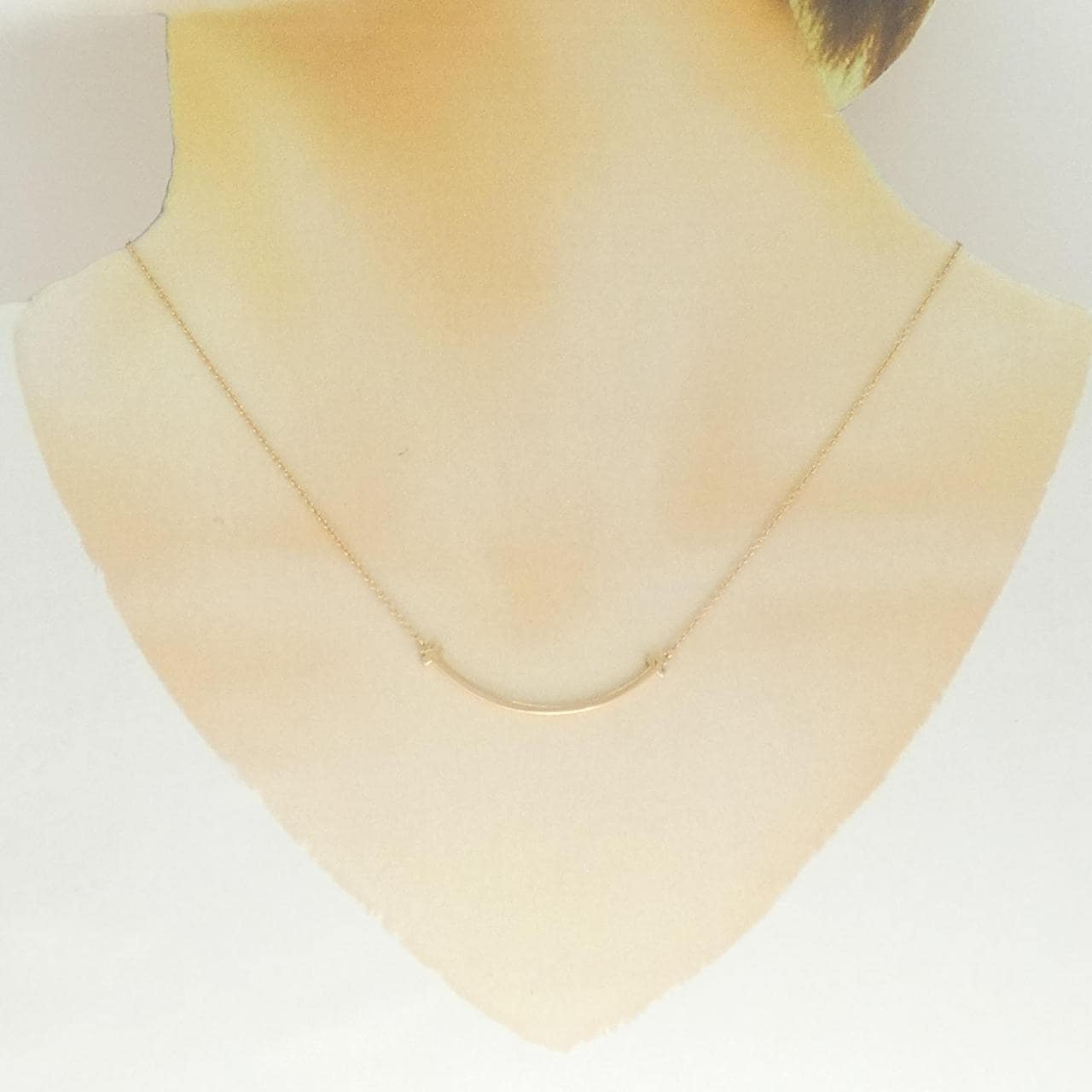 ティファニー Tスマイル スモール ネックレス