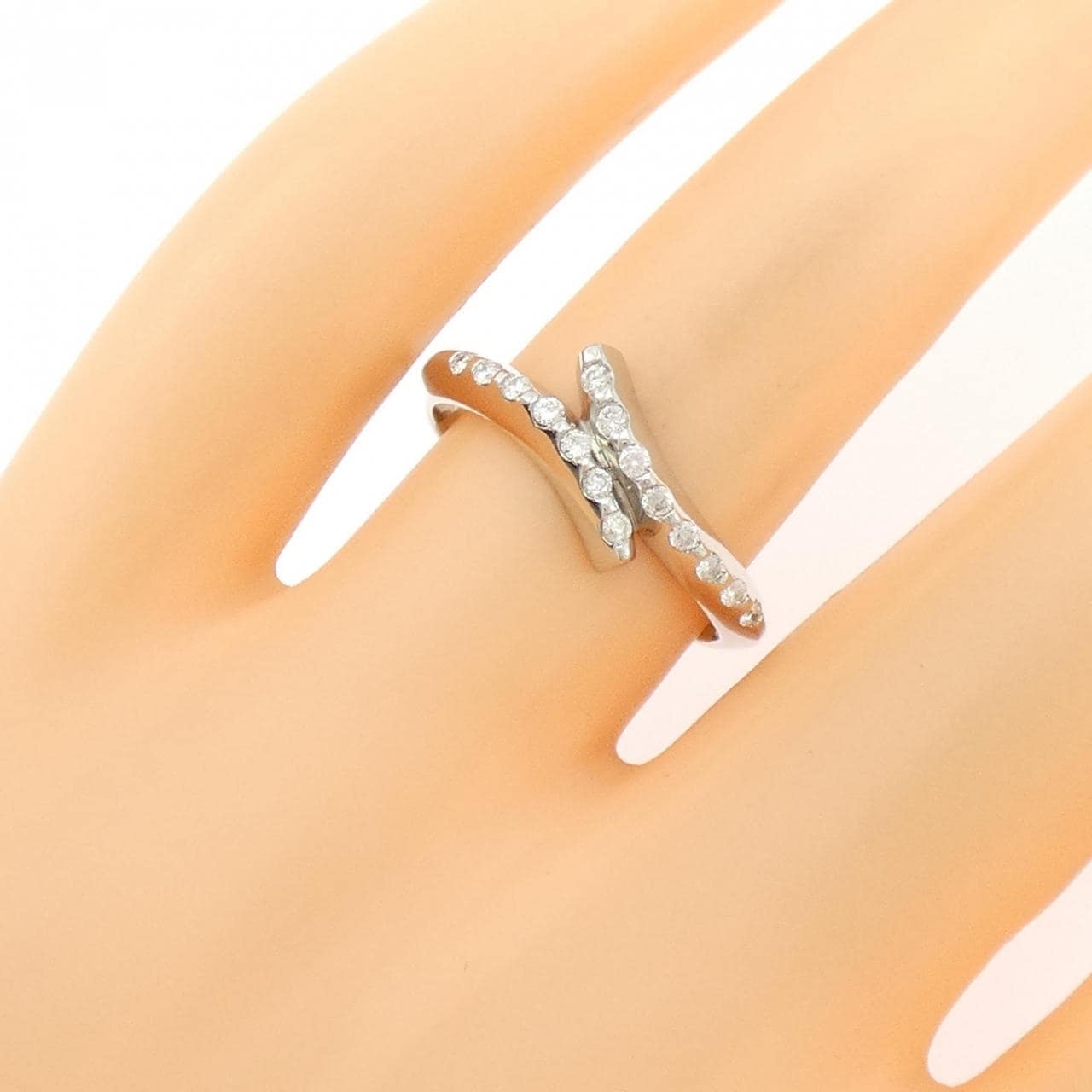 PT900 ダイヤモンド リング 0.13CT