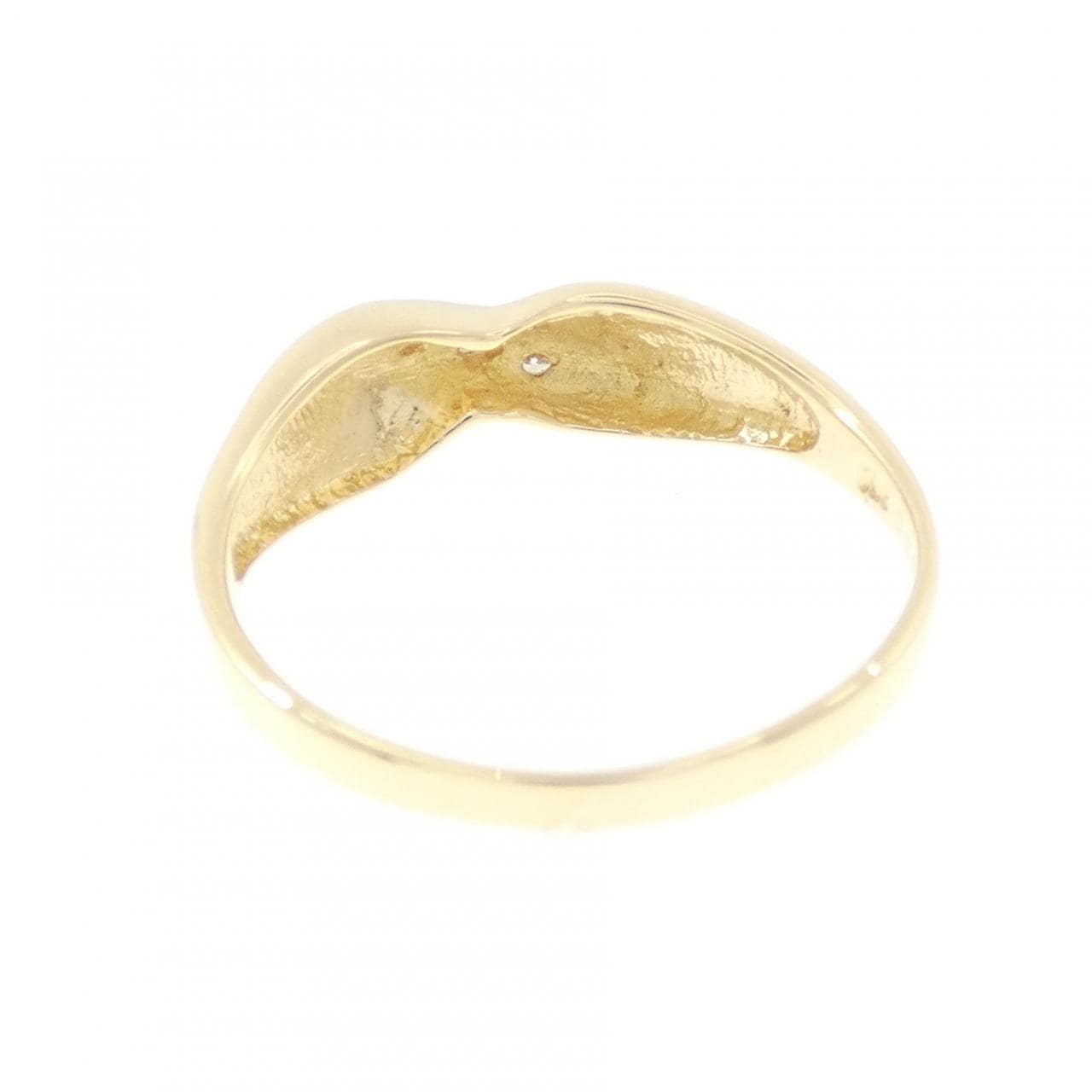 K18YG ダイヤモンド リング 0.03CT
