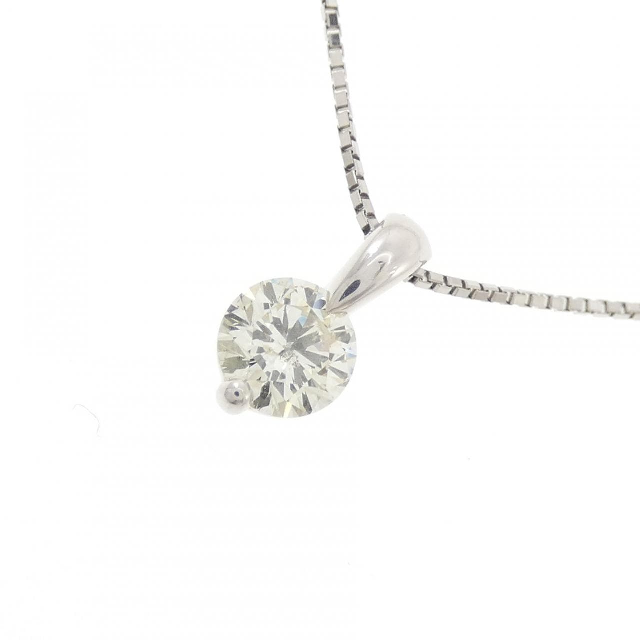 PT900/PT850 ダイヤモンド ネックレス 0.557CT