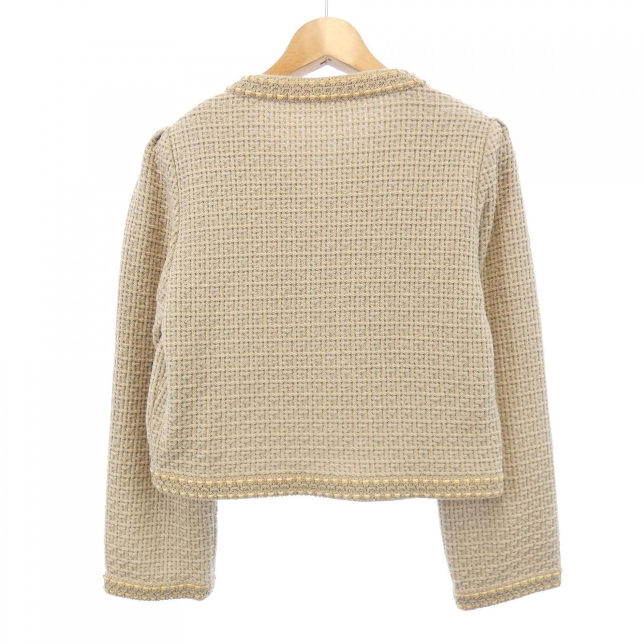 フォクシー FOXEY TWEED HARMONY 45442 ノーカラージャケット