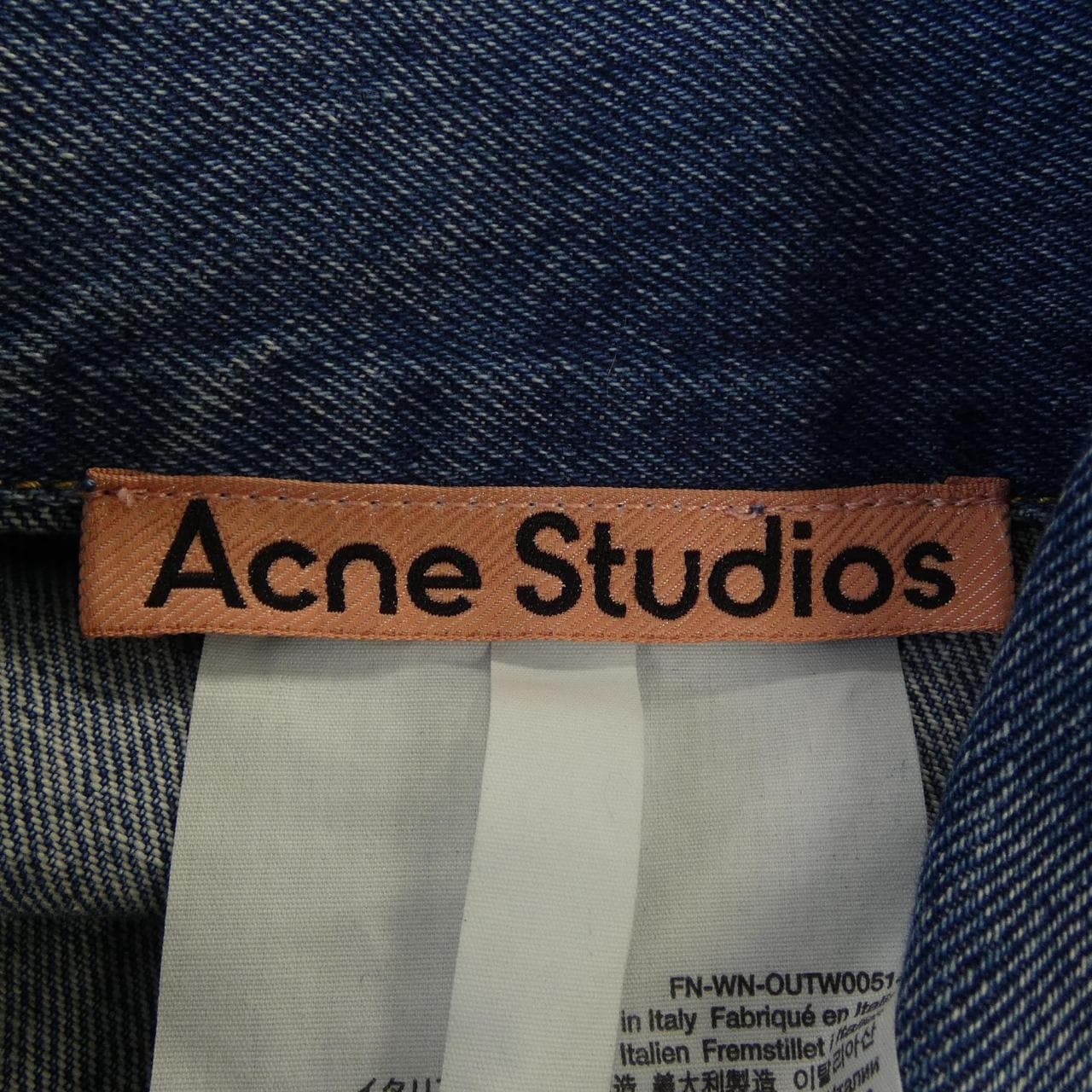 アクネストゥディオズ ACNE STUDIOS OUTW00514 デニムジャケット