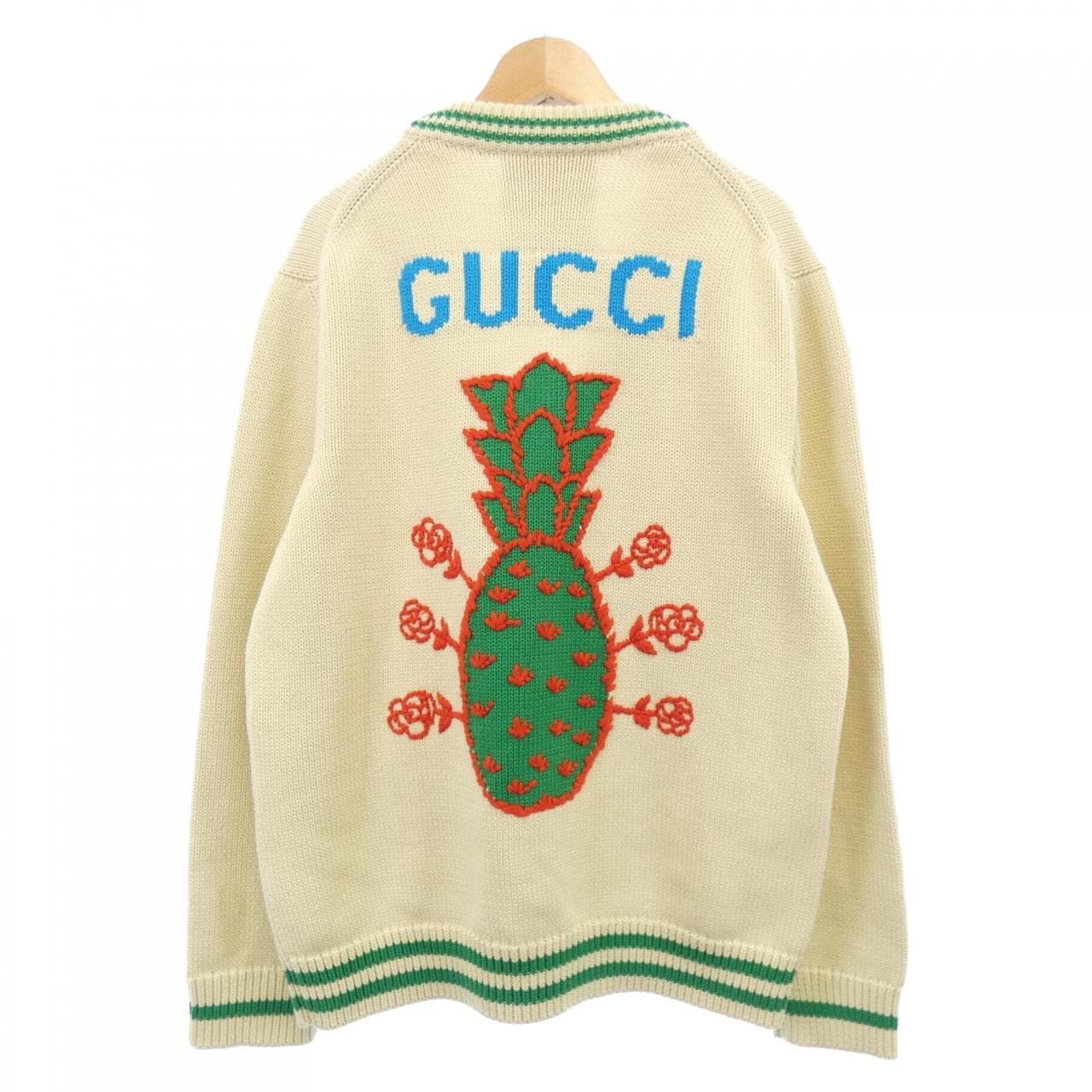 グッチ GUCCI 22THOUSAND 7HUNDRED AND FIVE GUCCI SONGS 683098 XKB73 カーディガン