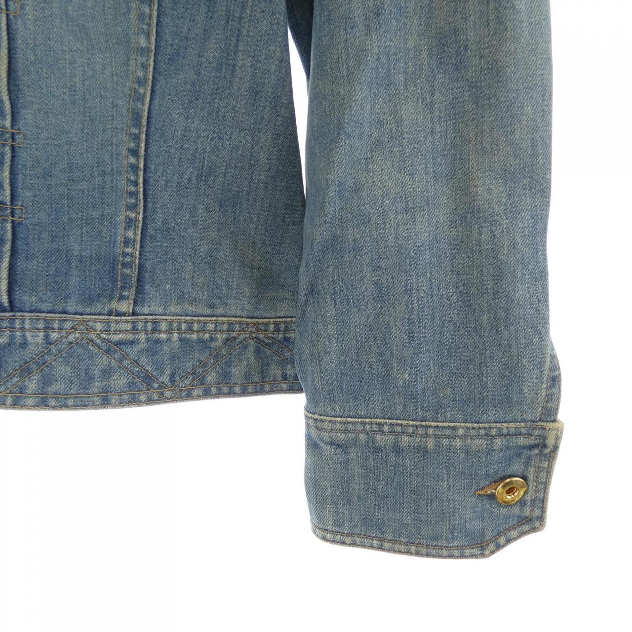 【ヴィンテージ】グッチ GUCCI 125084.ZL069 デニムジャケット