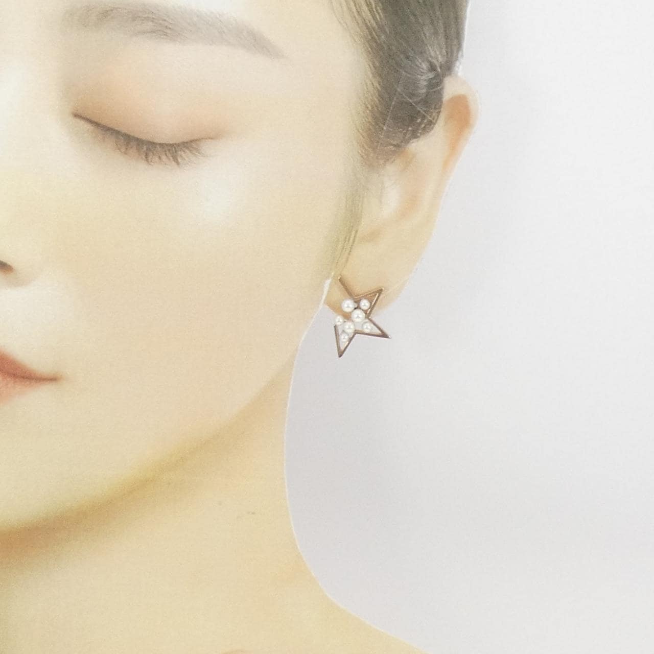 TASAKI Abstract Star Earrings