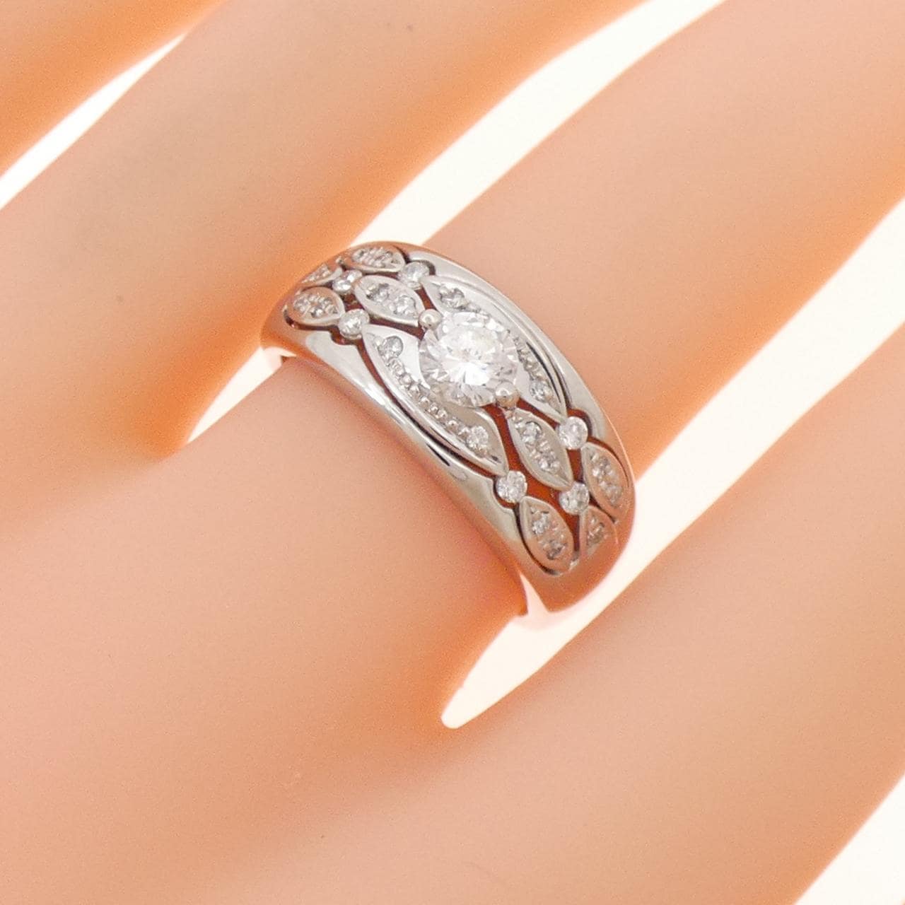 PT900 ダイヤモンド リング 0.350CT