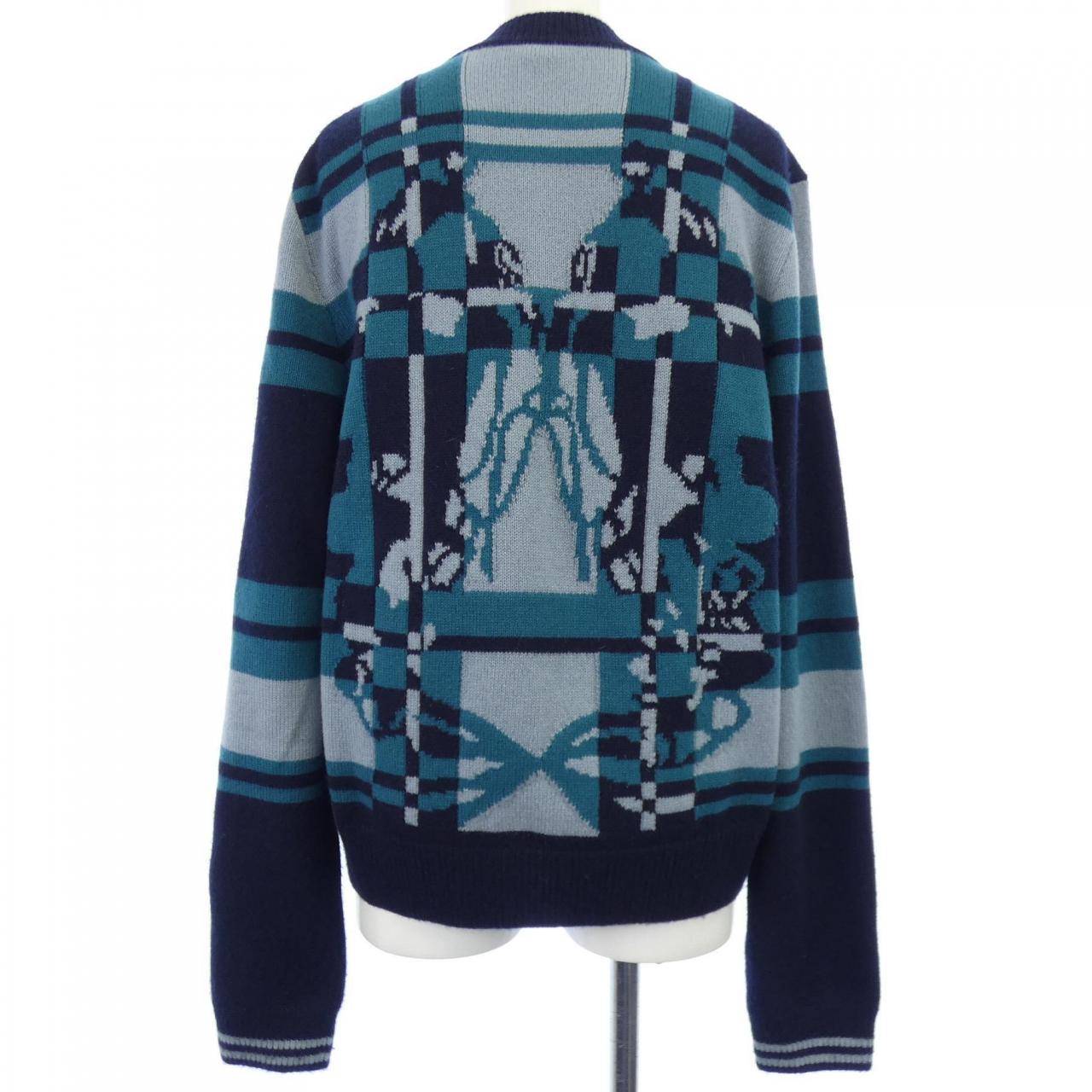 エルメス HERMES BRIDES DE GALA TARTAN 3H2703DD カーディガン