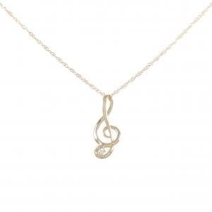 K18PG ダイヤモンド ネックレス 0.01CT
