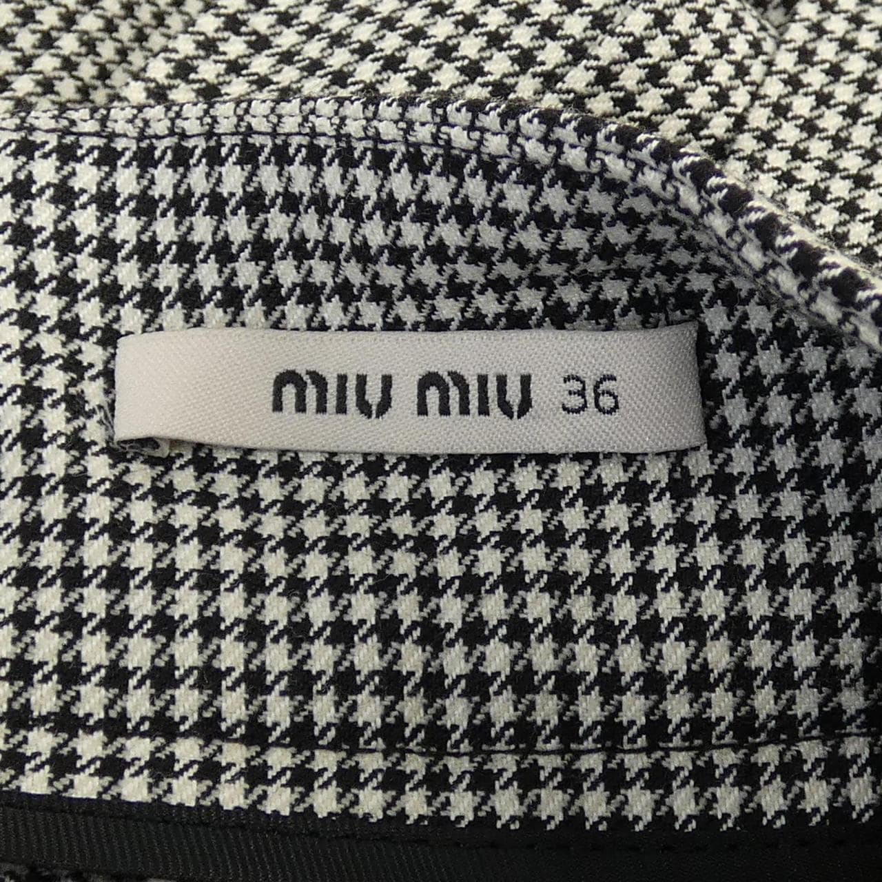 ミュウミュウ MIU MIU MG709 323 スカート