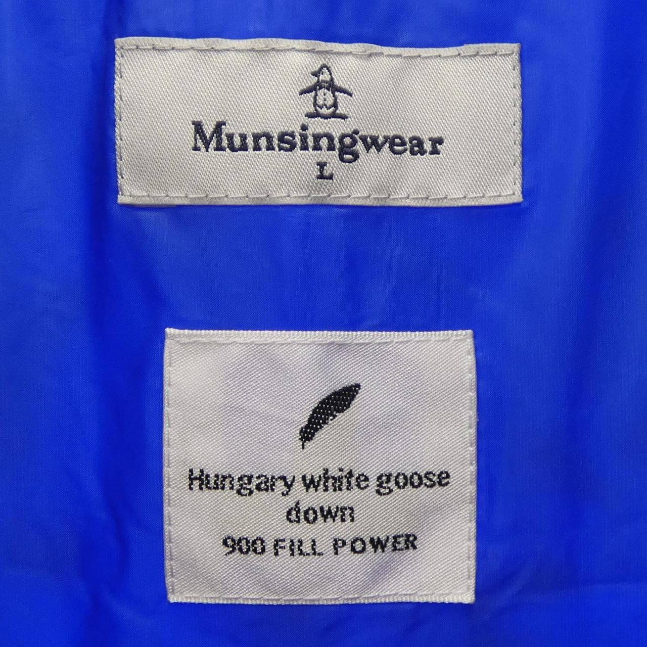 マンシングウェア MUNSING WEAR ダウンベスト
