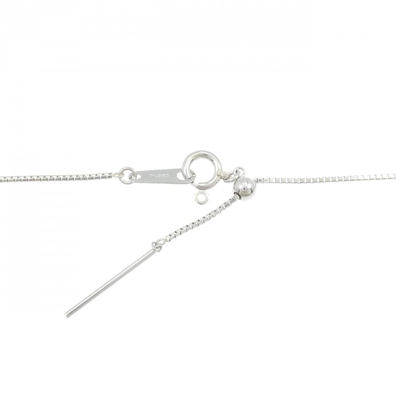 PT850 ダイヤモンド ネックレス 0.30CT D IF EXT