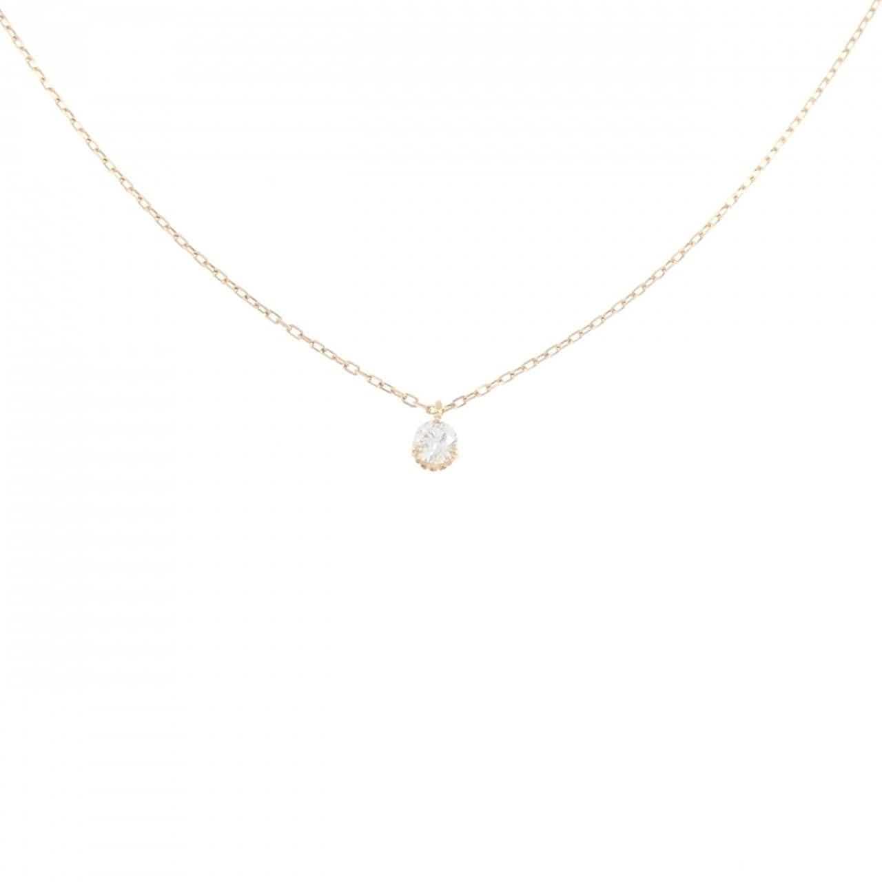 アガット ダイヤモンド ネックレス 0.05CT
