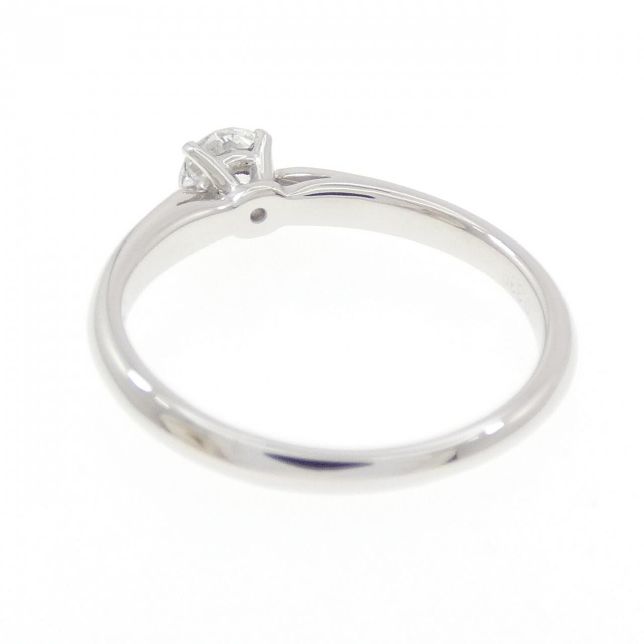 PT950 ダイヤモンド リング 0.339CT E SI2 VG
