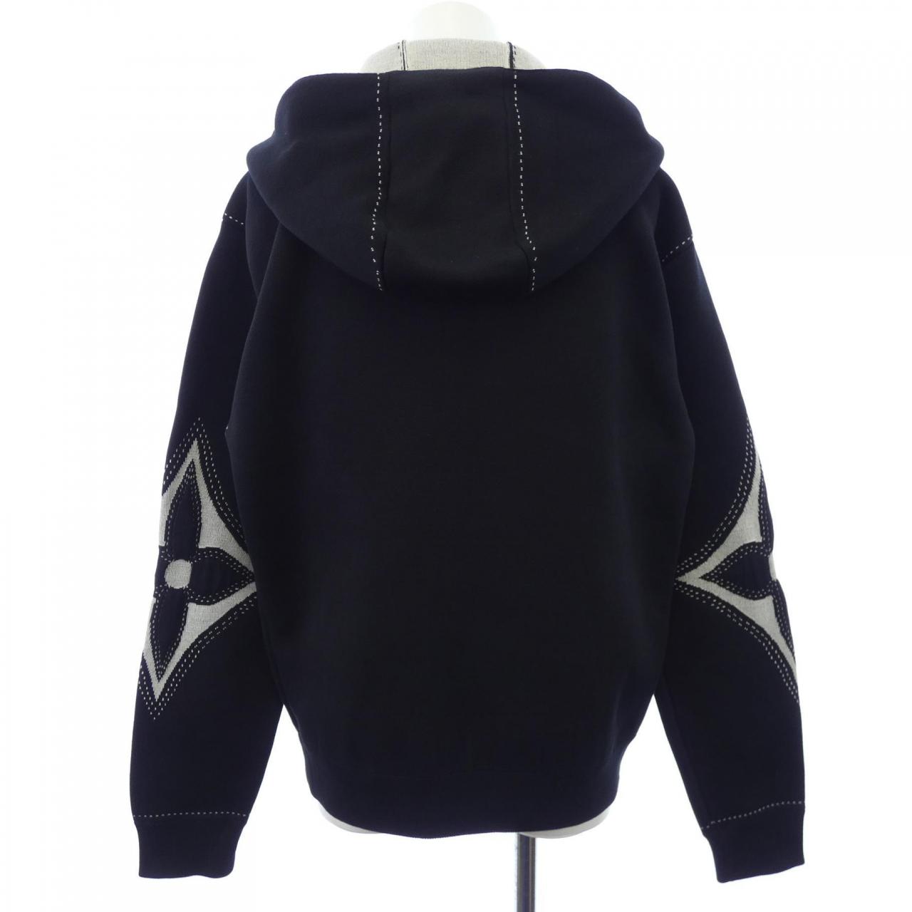 ルイヴィトン LOUIS VUITTON グラフィックインターシャジップコットンフーディ HRN89WAUR パーカー