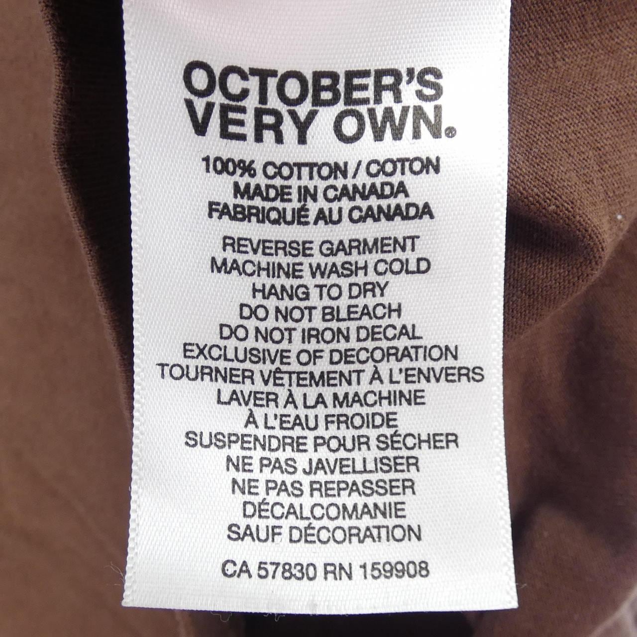 OCTOBERSVERYOWN Tシャツ