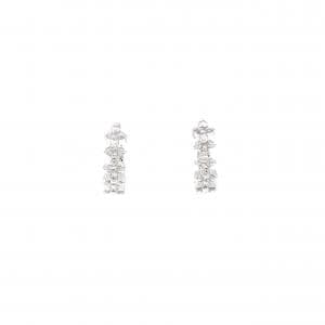 K10WG Diamond earrings 0.24CT