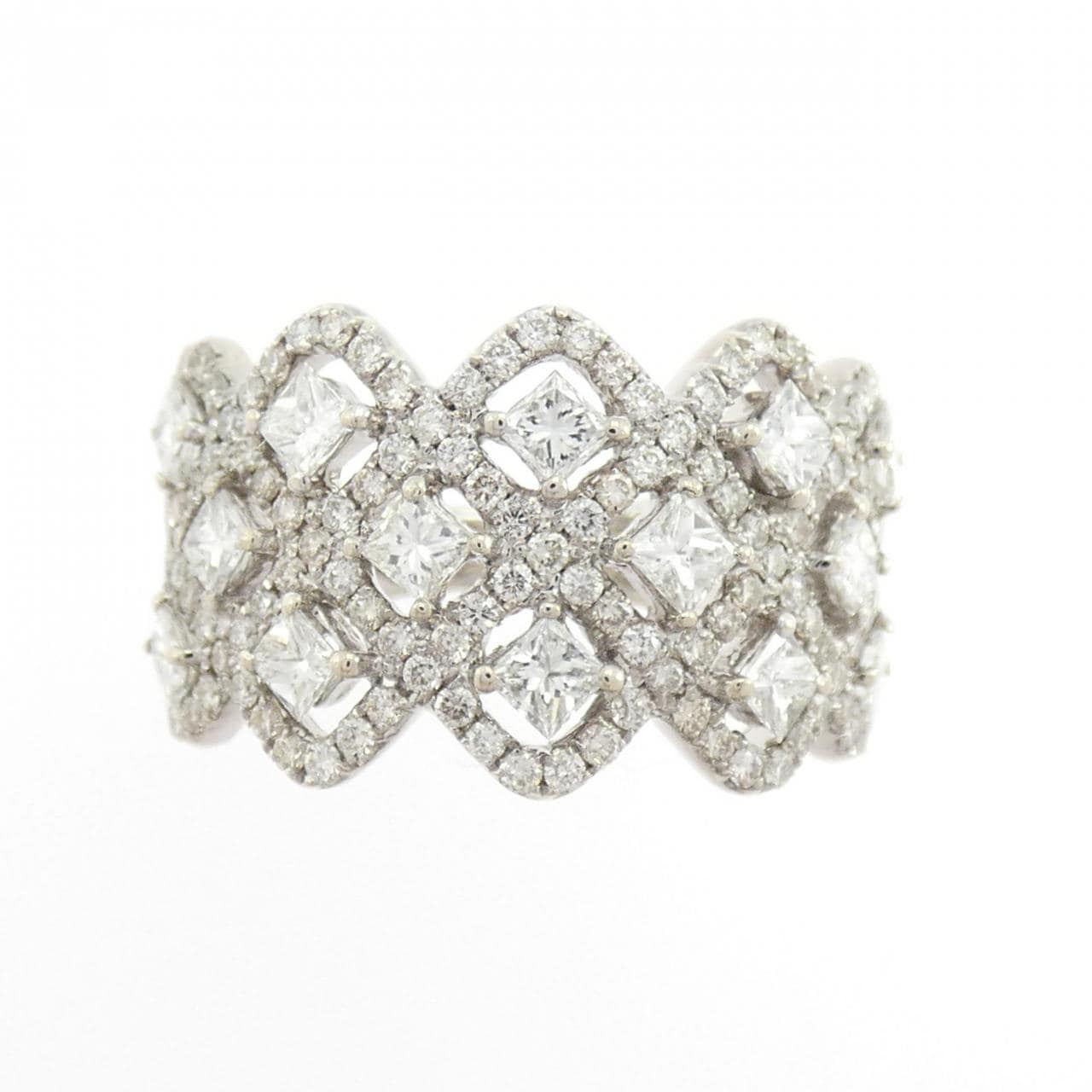 750WG ダイヤモンド リング 1.49CT