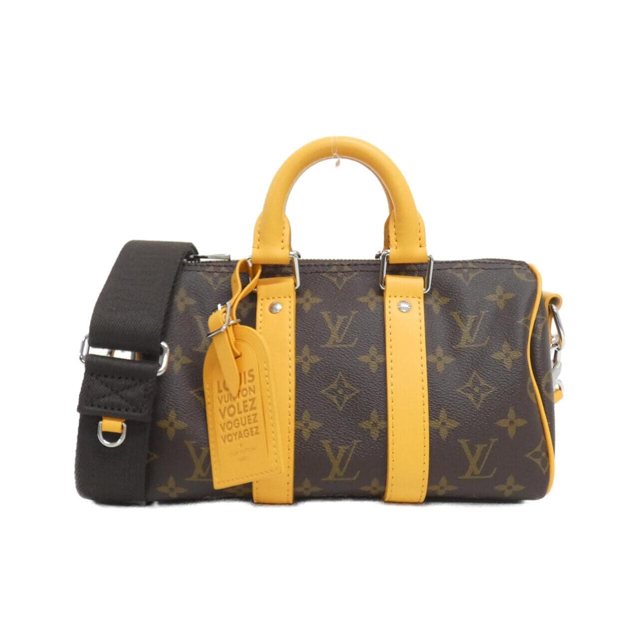 LOUIS VUITTON Monogram Macassar (LV Color Mania) Keepall Bandouliere 25cm M12733 Boston Bag