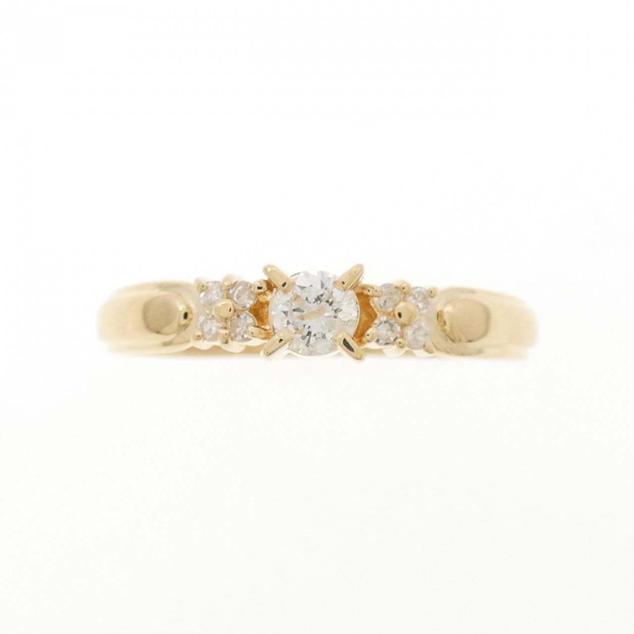 K18YG ダイヤモンド リング 0.20CT