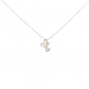 K18PG ブルートパーズ ネックレス