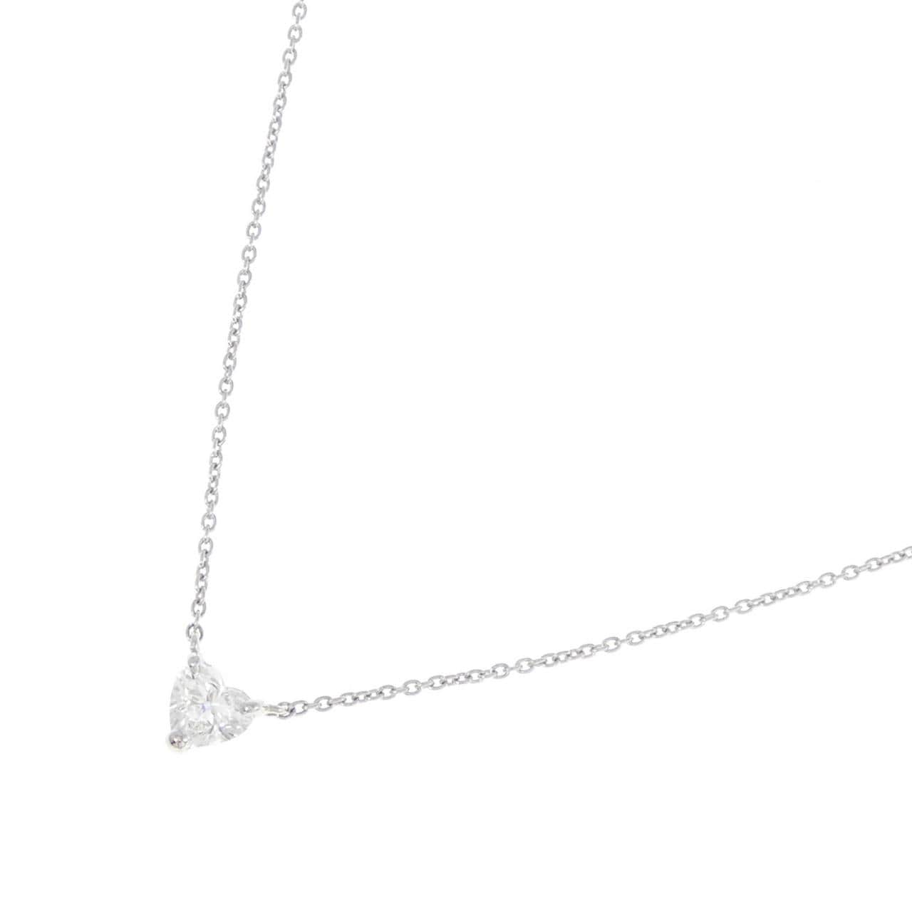 [Remake] PT Diamond Necklace 0.307CT F SI1 Heart Shape