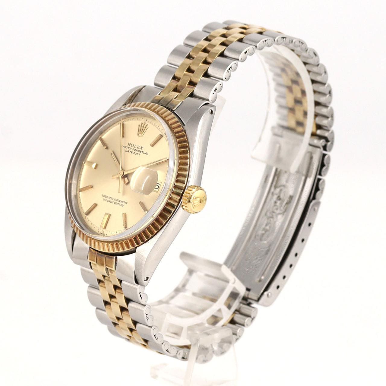 ロレックス デイトジャスト 1601 SSxYG 自動巻 2番台