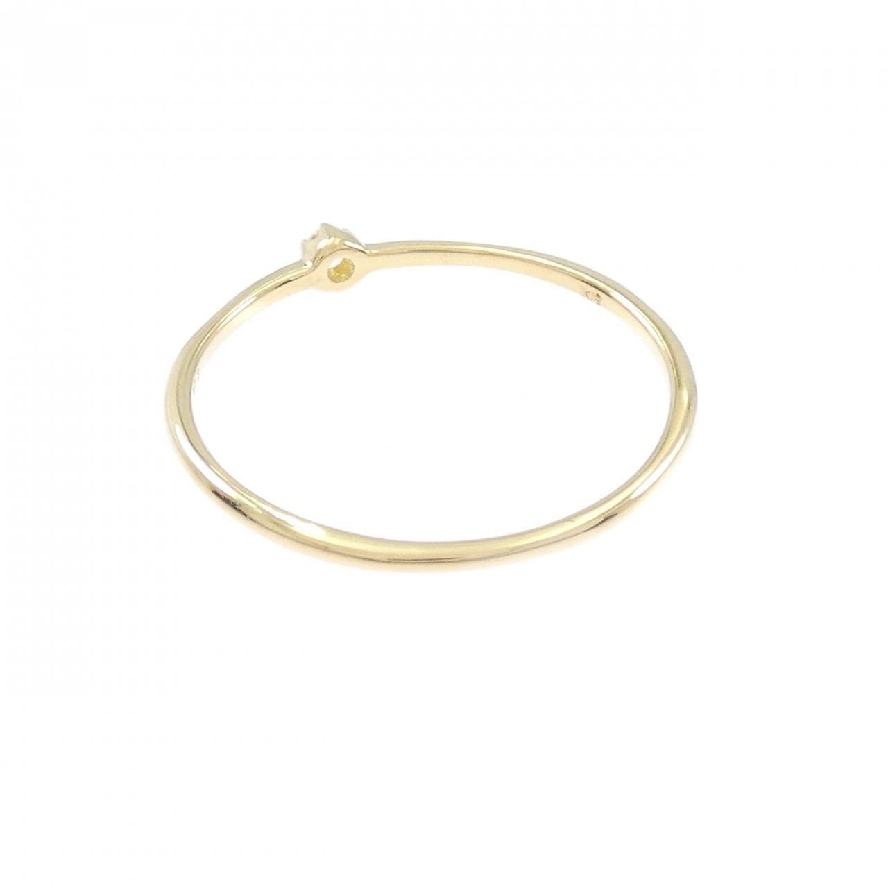【リメイク】K18YG ダイヤモンド リング 0.03CT