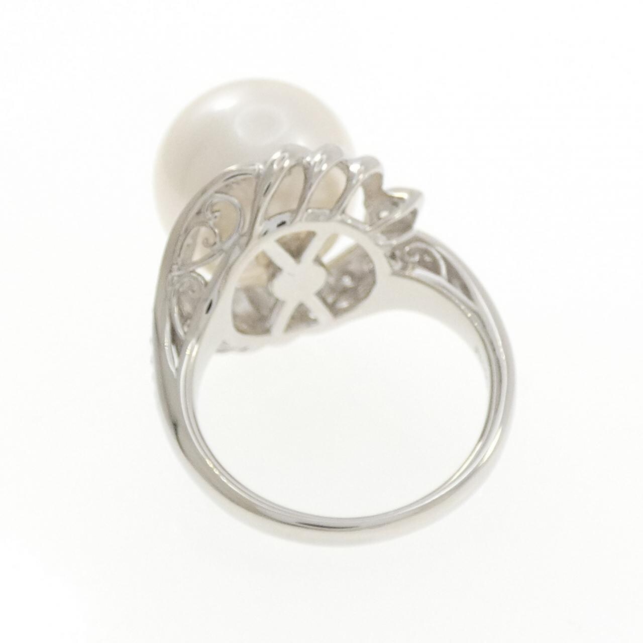 PT900 白蝶パール リング 12.4mm