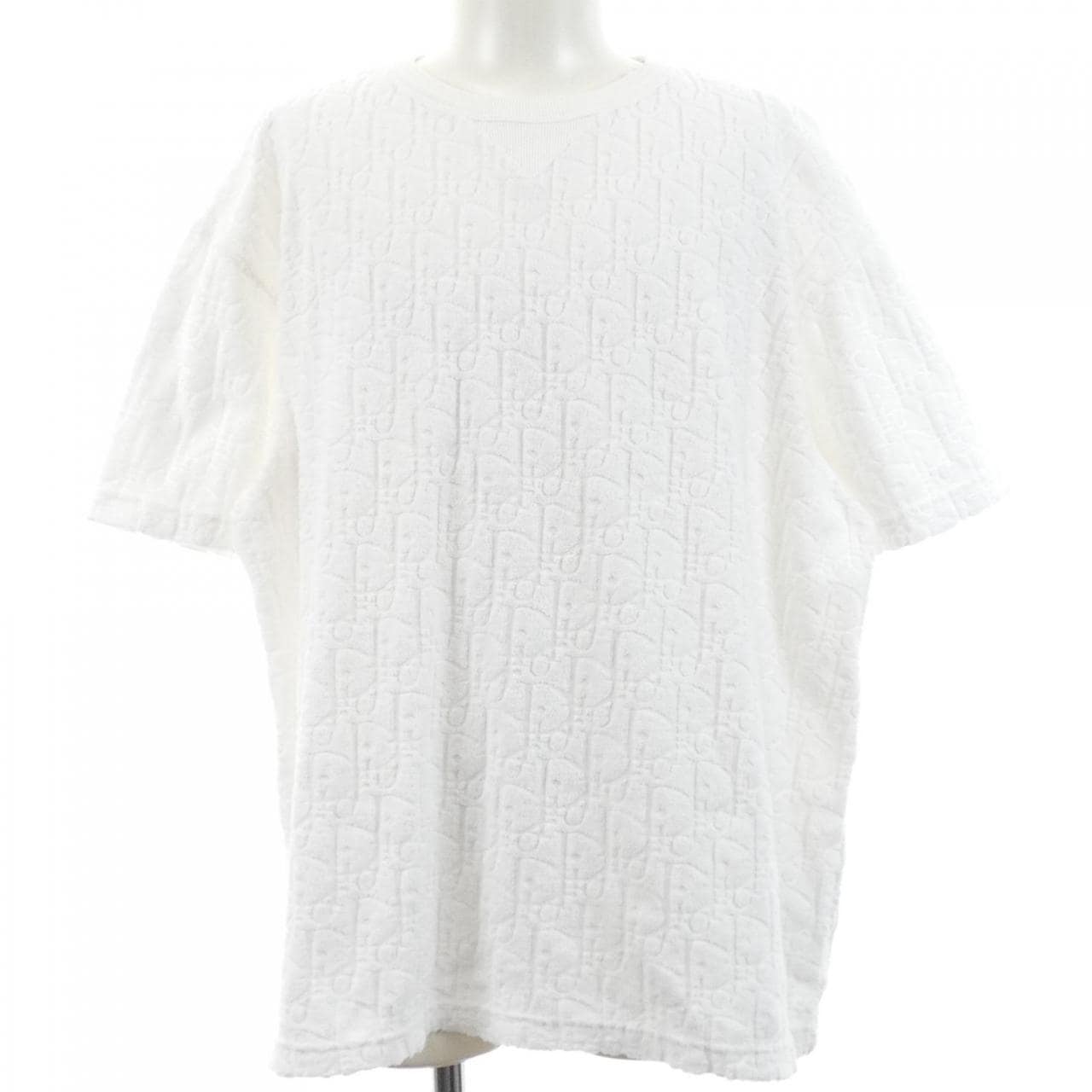 ディオール DIOR ディオールオブリークテリーコットンジャガード　OBLIQUE 113J692A0614 Tシャツ