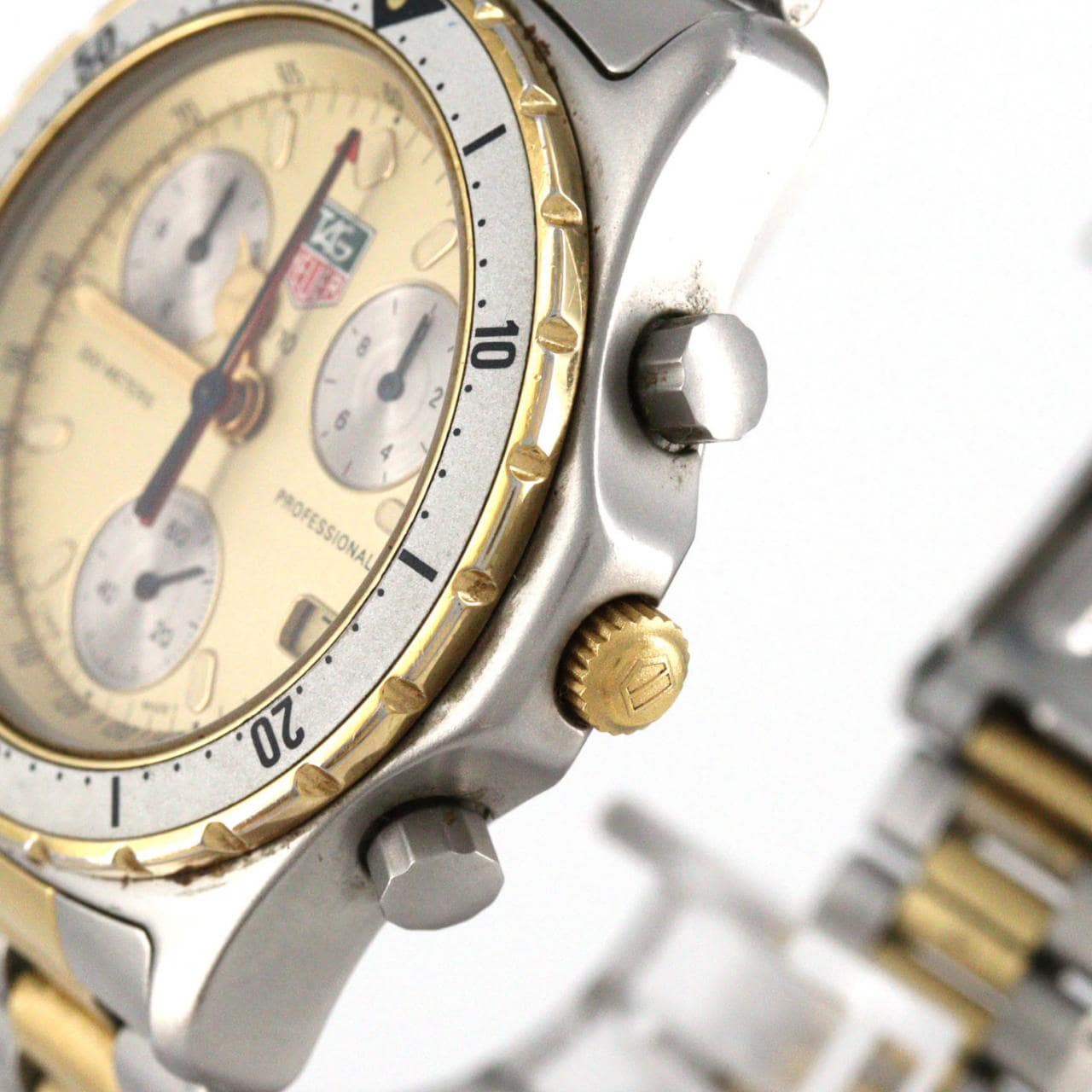 【ノーメンテナンス還元価格】タグ･ホイヤー プロフェッショナル200mクロノ コンビ 575.406 SSxGP クォーツ