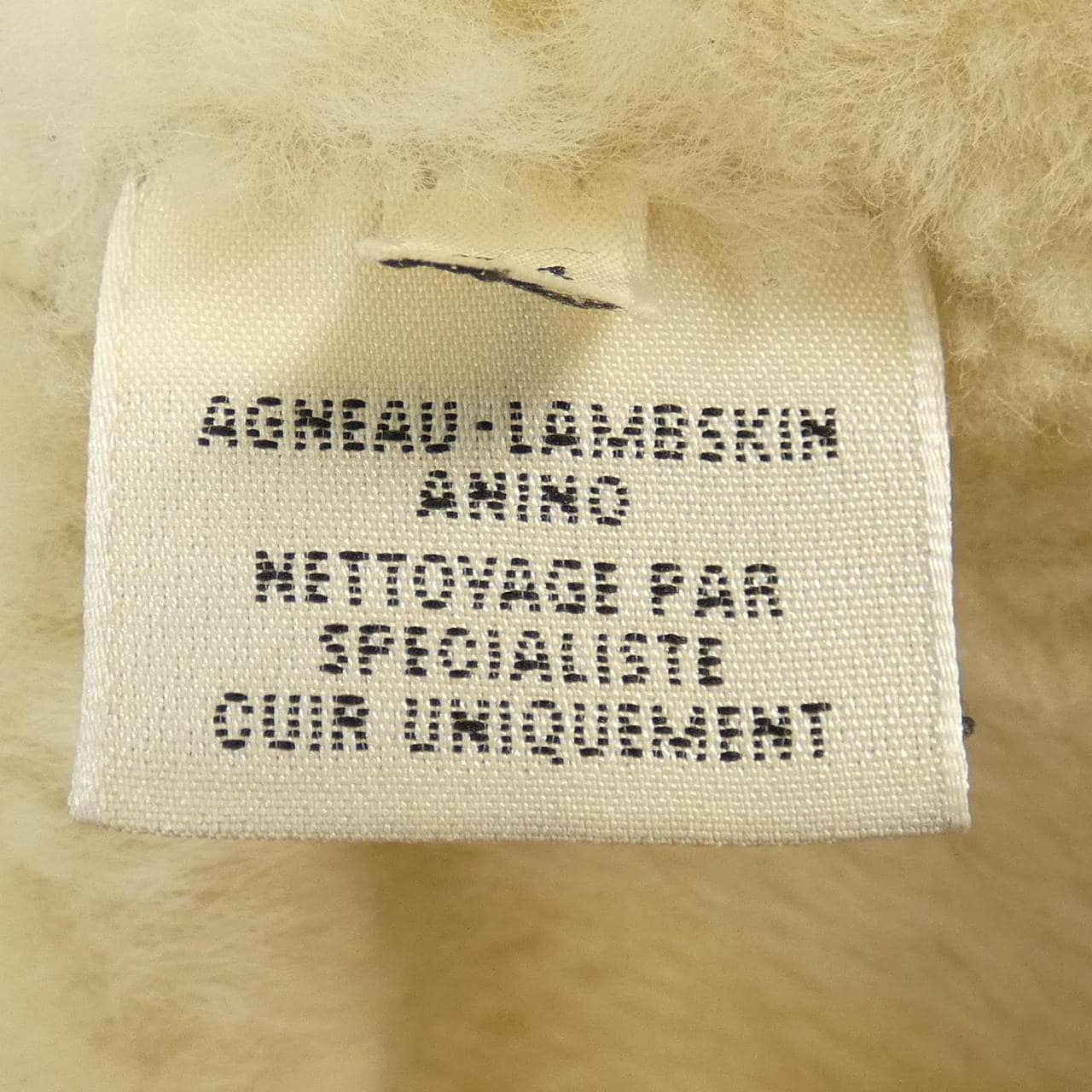 [vintage] HERMES羊毛皮夹克