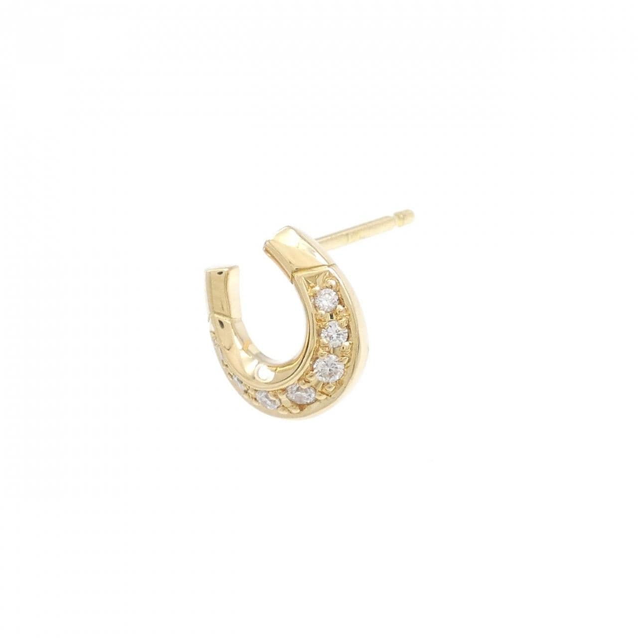 SJX Horseshoe Earrings (Single) 0.06CT